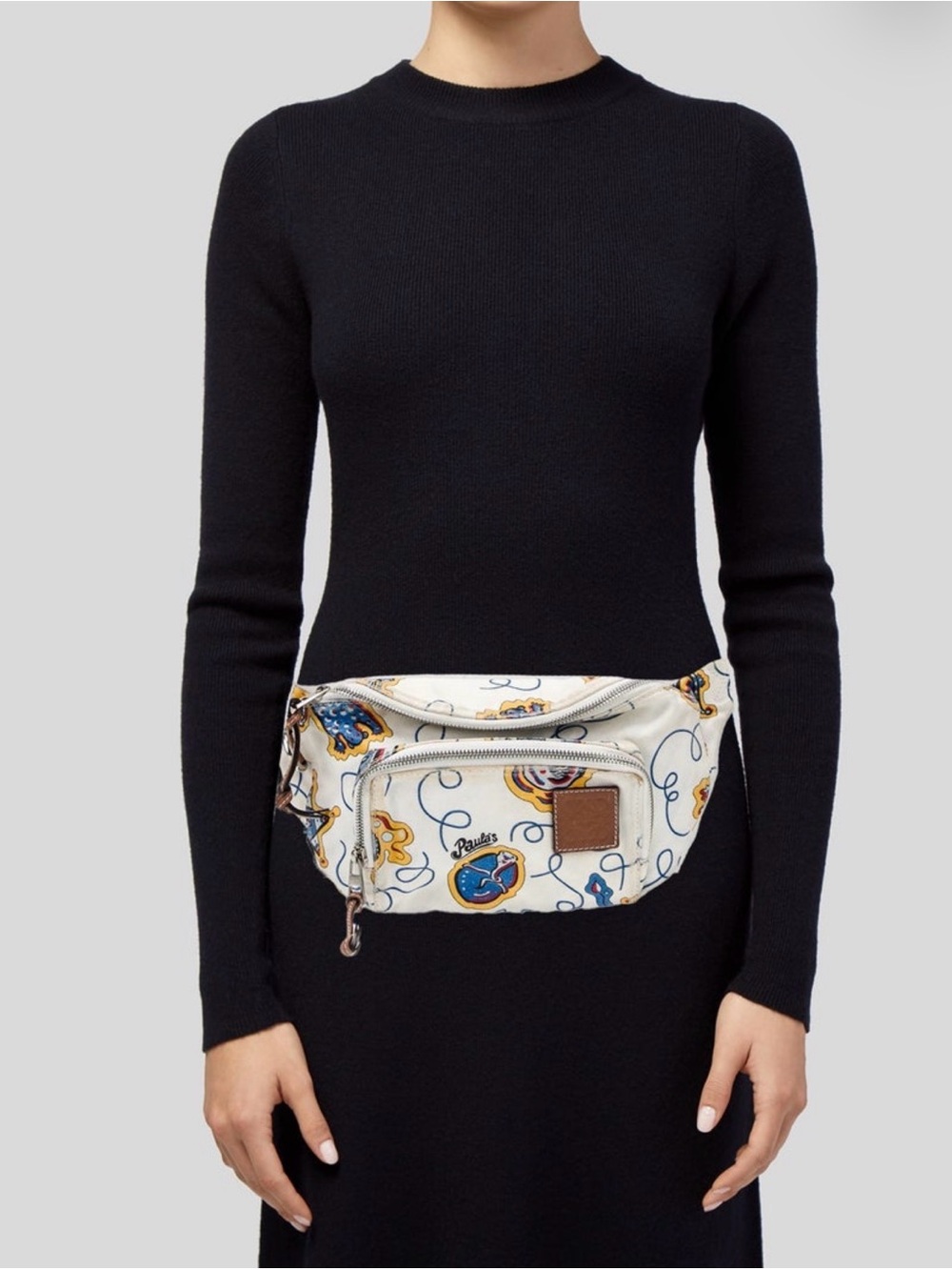 Loewe Paula's Ibiza Multicoloured Canvas Belt Bag